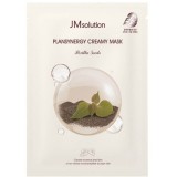 Тканевая маска для сияния кожи с семенами периллы JMsolution Plansynergy Creamy Mask Perilla Seeds 30 мл